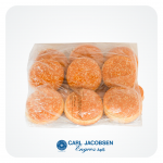 Hamburger Boller 12,5 cm - 24 stk