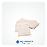 Kasseblok grafisk 2x50 bl 10x16 cm 2340