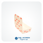 Pølseæske stor med låg. 100 stk.